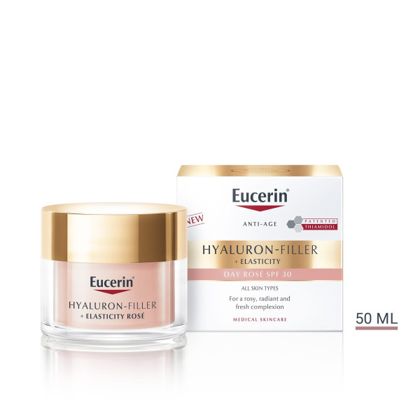 Eucerin Hyaluron-Filler dienas krēms Rose SPF 30 dienas krēms, 50 ml