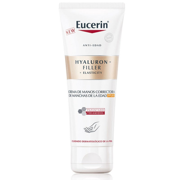 Eucerin Hyaluron-Filler + Elasticity SPF 30 roku krēms roku krēms, 75 ml