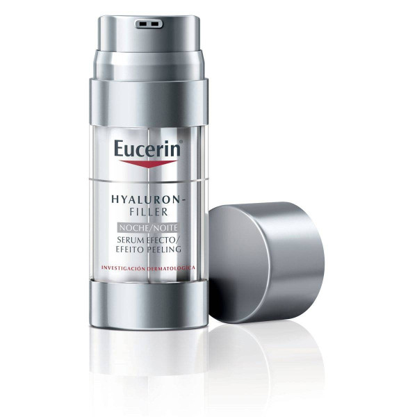 Eucerin Hyaluron-Filler Peeling Night Serum nakts skrubis un serums, 30 ml