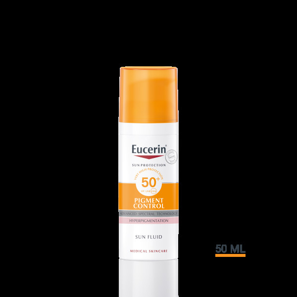 Eucerin Pigment Control SPF 50+ saules un hiperpigmentācijas fluīds, 50 ml