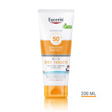 Eucerin Sun Sensitive Protect SPF50+ gēls-krēms no saules bērniem, 200 ml