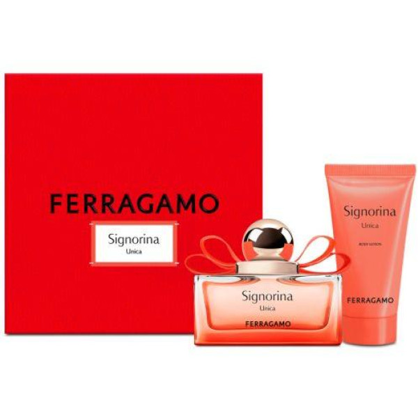 Ferragamo Signorina Unica komplekts sievietēm (EDP, 50 ml + ķermeņa losjons, 50 ml)