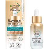 Garnier Ambre Solaire Natural Bronzer Self-Tan Face Drops Pašiedeguma sejas pilieni, 30 ml