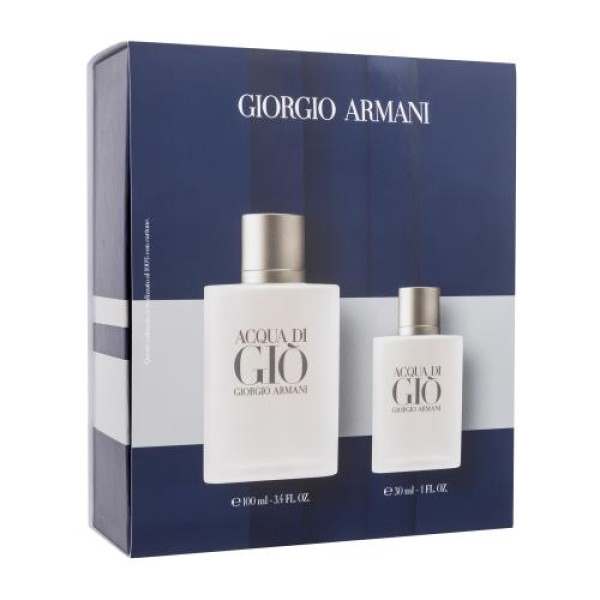 Giorgio Armani Acqua di Gio Pour Homme komplekts vīriešiem (EDT, 100ml + EDT, 30ml)