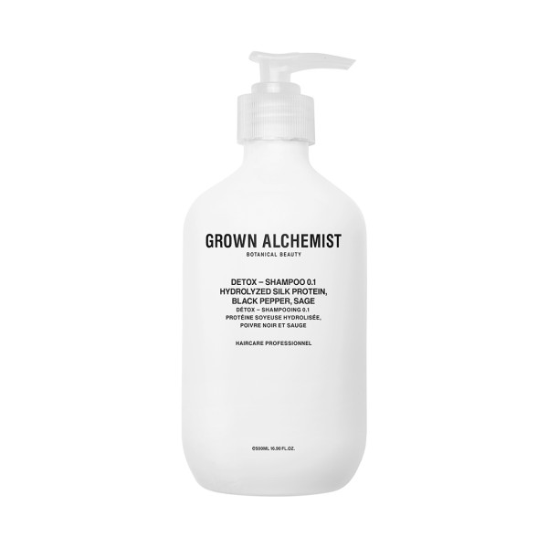 Grown Alchemist Detox Shampoo 0,1 attīrošs detox šampūns, 500 ml