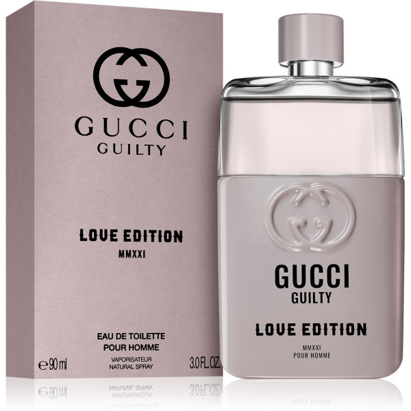 Gucci Guilty Pour Homme Love Edition 2021 EDT tualetes ūdens vīriešiem, 90 ml