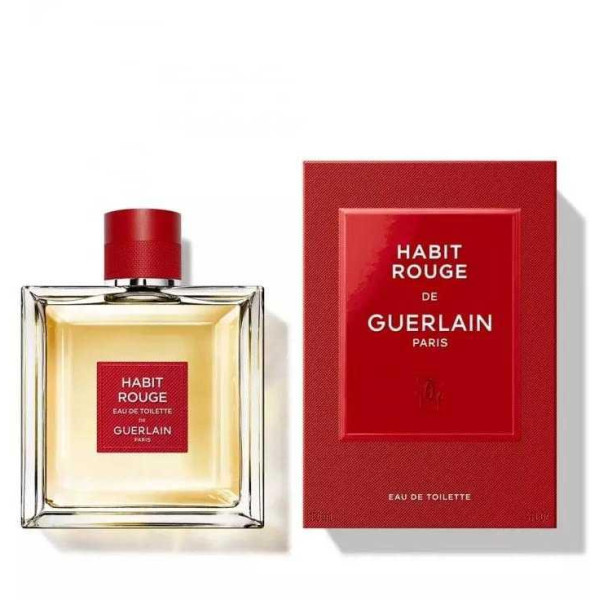 Guerlain Habit Rouge EDT tualetes ūdens ūdens unisex, 150 ml