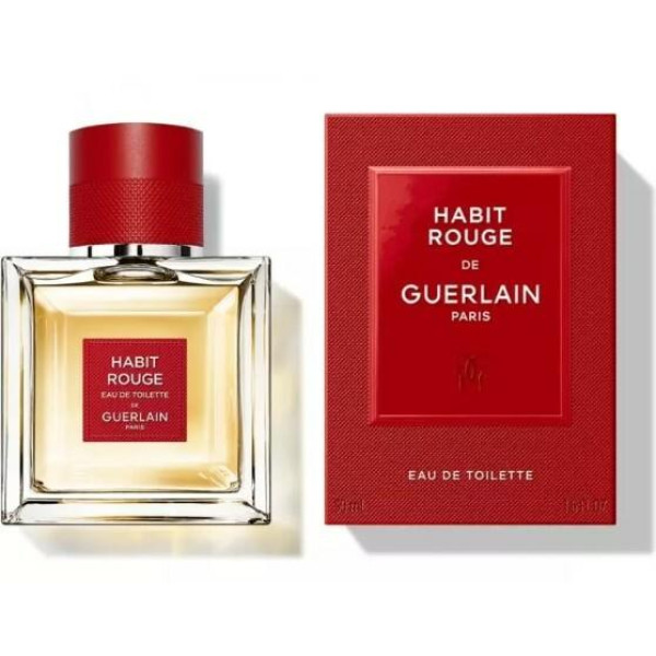 Guerlain Habit Rouge EDT tualetes ūdens ūdens unisex, 50 ml