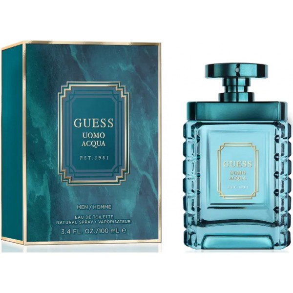 GUESS Uomo Acqua EDT tualetes ūdens vīriešiem, 100 ml