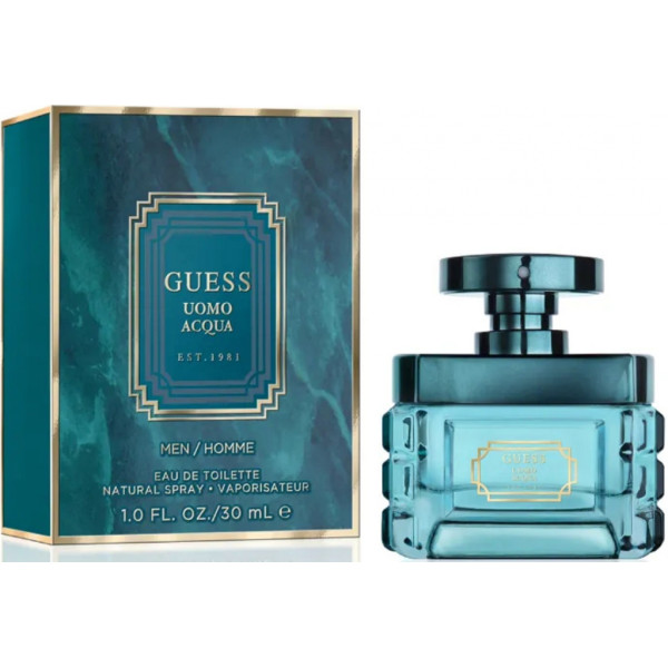 GUESS Uomo Acqua EDT tualetes ūdens vīriešiem, 30 ml