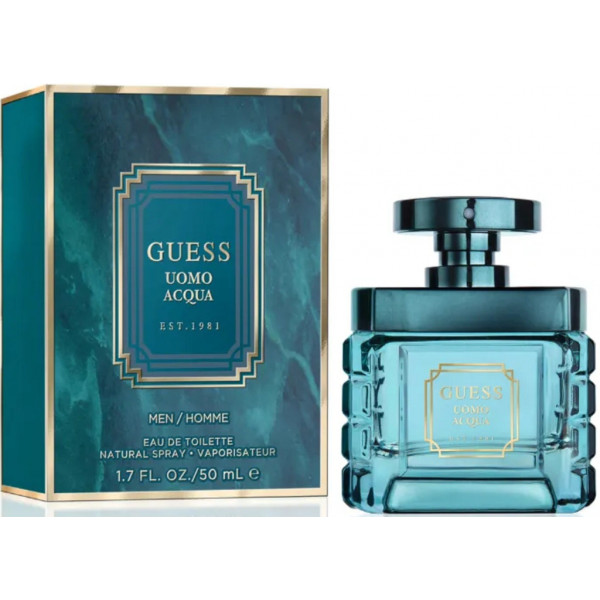 GUESS Uomo Acqua EDT tualetes ūdens vīriešiem, 50 ml