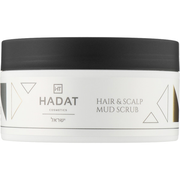 Hadat Cosmetics Hair & Scalp Mud Scrub galvas skrubis, 300 ml