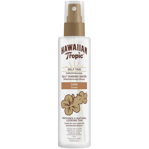 Hawaiian Tropic Self-Tanning Water pašiedeguma aerosols, tonis: tumšs, 190 ml