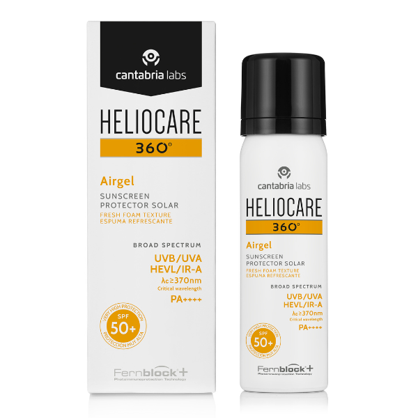 Heliocare 360 Airgel SPF50+ aizsargājošs sejas pieniņš, 60 ml