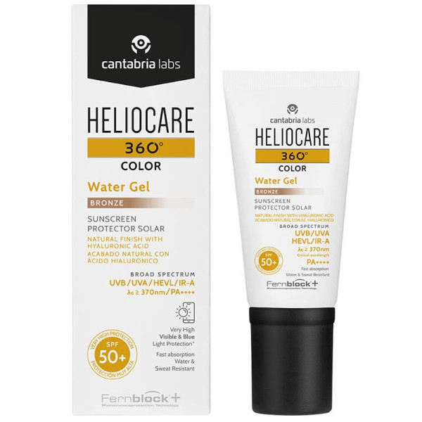 Heliocare 360º Water Gel Bronze SPF 50+ saules aizsarggels, 50 ml