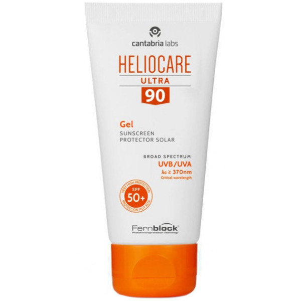 Heliocare Ultra Gel 90 SPF50+ saules aizsarggēls, 50 ml