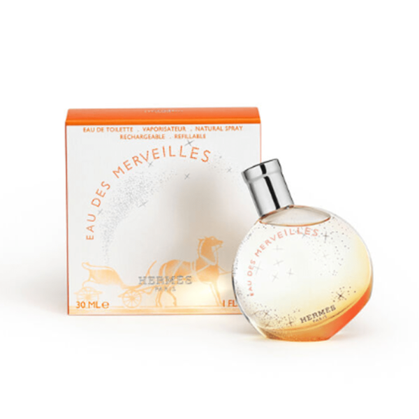 Hermès Eau des Merveilles EDT tualetes ūdens ūdens sievietēm, 30 ml