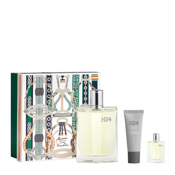 Hermes H24 tualetes ūdens komplekts vīriešiem (EDT 100 ml + EDT 5 ml + mitrinošs krēms 20 ml)