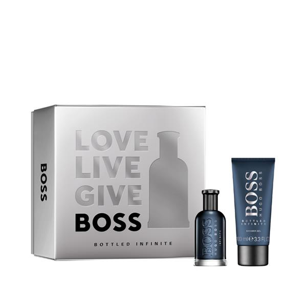 Hugo Boss BOSS Bottle Infinite komplekts vīriešiem (EDP, 50 ml + dušas želeja, 100 ml)