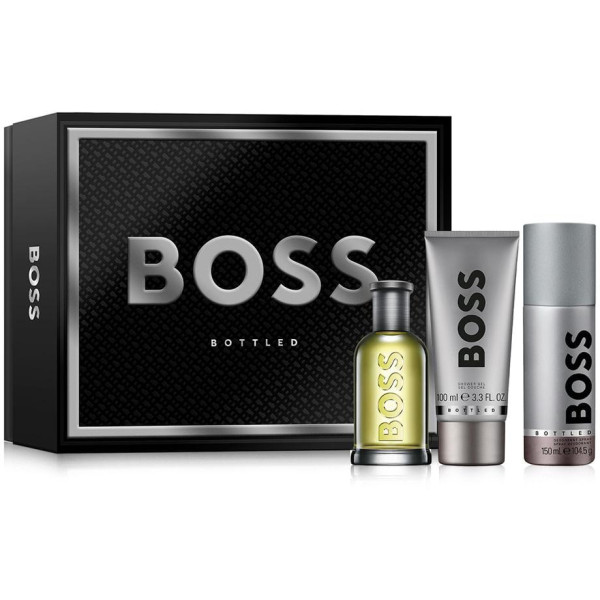 Hugo Boss BOSS Bottled komplekts vīriešiem (EDT, 100 ml + dušas želeja, 100 ml + dezodorants, 150 ml)