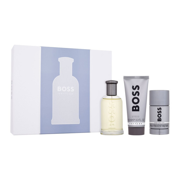 Hugo Boss BOSS komplekts pudelēs vīriešiem (EDT, 100 ml + dušas želeja, 100 ml + dezodorants, 75 ml)