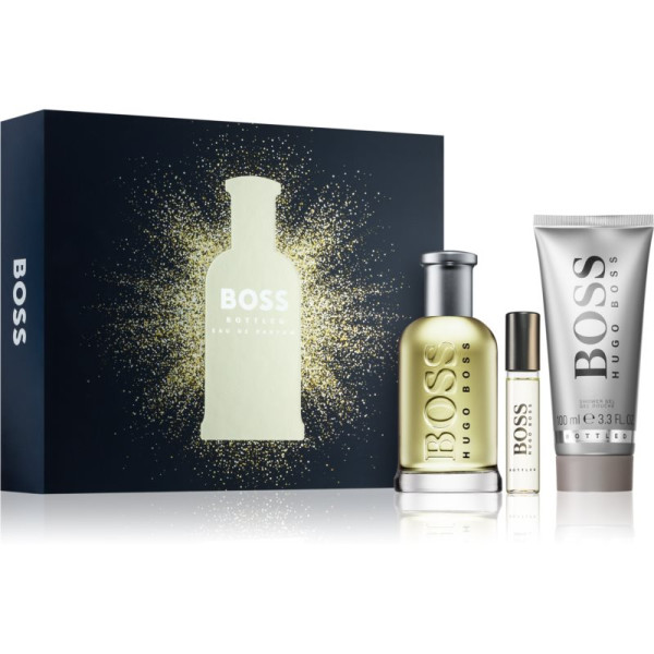 Hugo Boss BOSS komplekts pudelēs vīriešiem (EDT, 100 ml + EDT, 10 ml + dušas želeja, 100 ml)