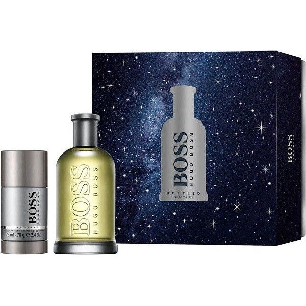 HUGO BOSS Boss Pudeļu komplekts vīriešiem (EDT, 200 ml + dezodorants, 75 ml)