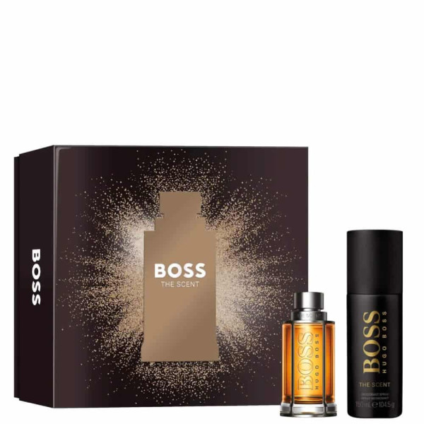 HUGO BOSS BOSS The Scent Ziemassvētku dāvanu komplekts vīriešiem (EDT, 50 ml + dezodorants, 150 ml)