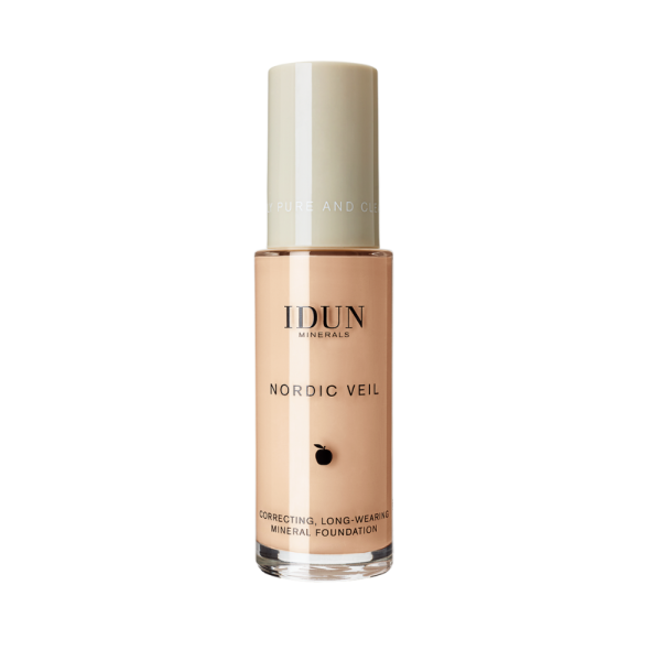 IDUN Minerals šķidrais tonālais krēms Nordic Veil Siri Nr. 1310, 26 ml