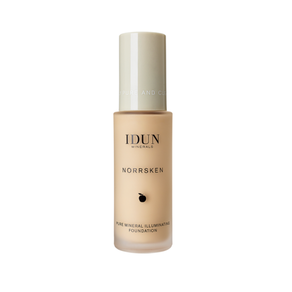 IDUN Minerals šķidrais tonālais krēms Norrsken Freja Nr. 1206, 30 ml