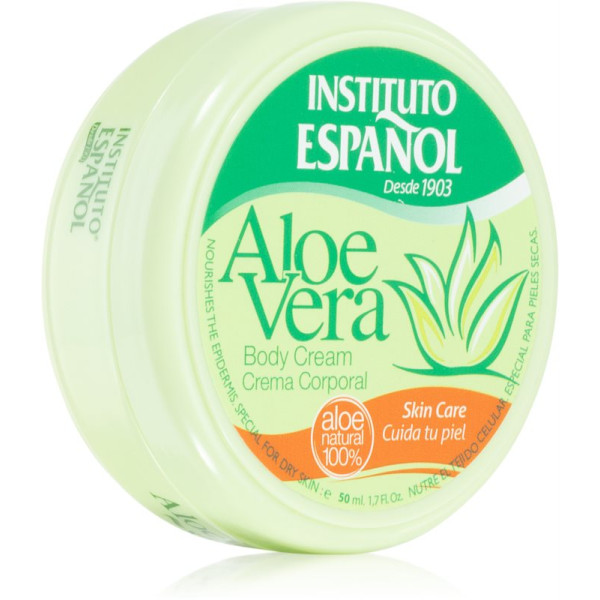 Instituto Español Aloe Vera Body Cream mitrinošs ķermeņa krēms, 50 ml