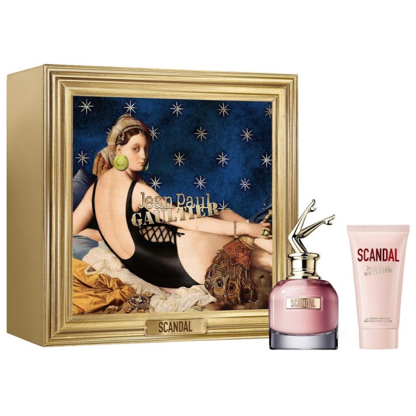 Jean Paul Gaultier Scandal EDP komplekts sievietēm (EDP, 50 ml + ķermeņa losjons, 75 ml)