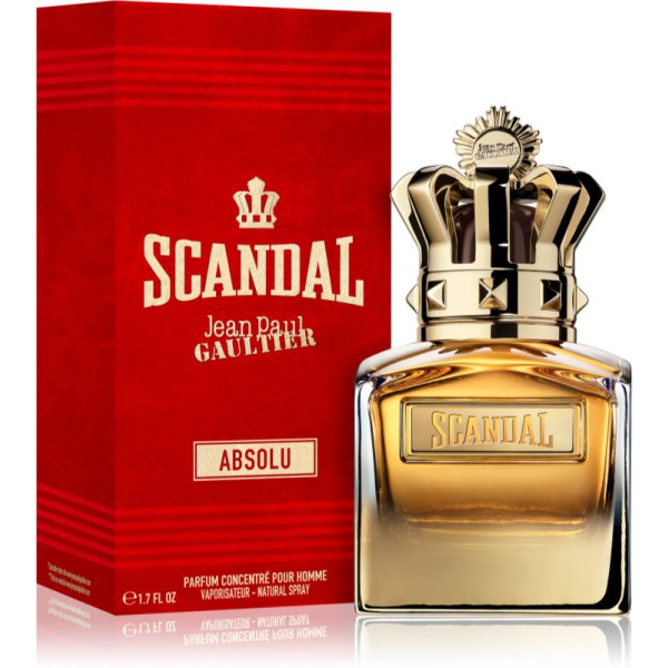 Jean Paul Gaultier Scandal Pour Homme Absolu Parfum Concentré PP smaržas vīriešiem, 50 ml