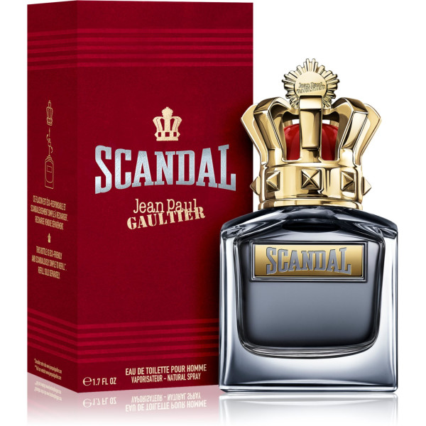 Jean Paul Gaultier Scandal Pour Homme EDT tualetes ūdens vīriešiem, 50 ml