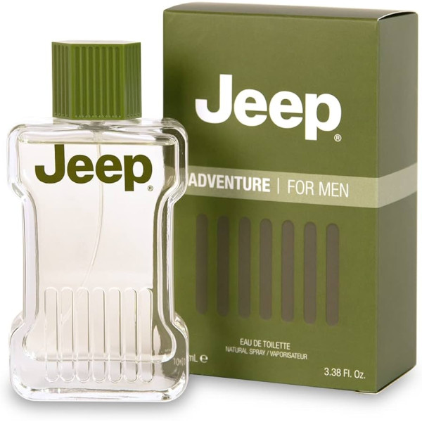 Jeep Adventure EDT tualetes ūdens vīriešiem, 100 ml