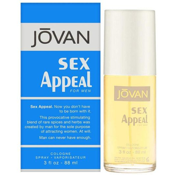 Jovan Sex Appeal EDC odekolons vīriešiem, 88 ml