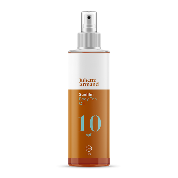 Juliette Armand Sunfilm Body Tan Oil SPF 10 ķermeņa eļļa ar SPF 10, 200 ml