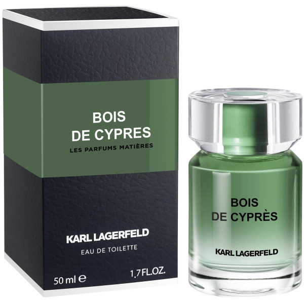 Karl Lagerfeld Les Parfums Matieres Bois de Cypres EDT tualetes ūdens vīriešiem, 50 ml