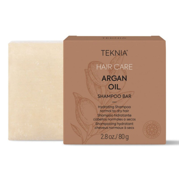 Cietais šampūns matiem Lakme Teknia Argan Oil Shampoo Bar, 80 g, 80 g