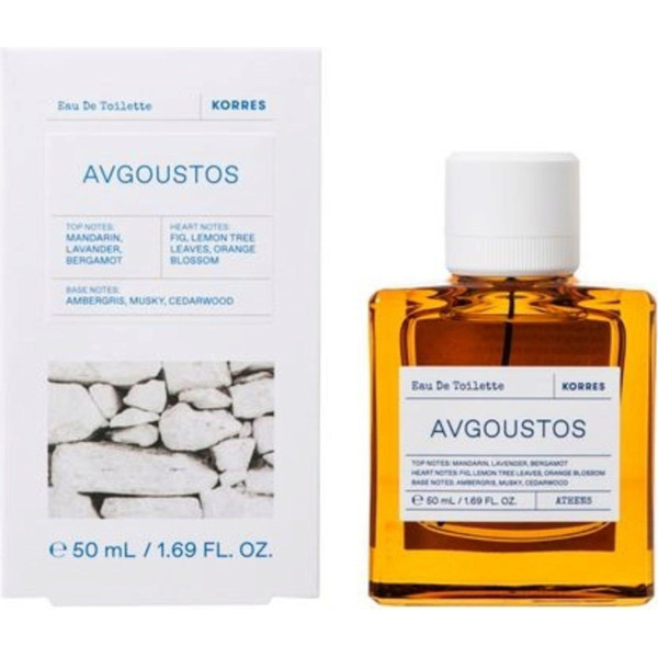 Korres Avgoustos EDT tualetes ūdens unisex, 50 ml