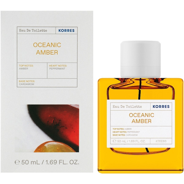 Korres Oceanic Amber EDT tualetes ūdens vīriešiem, 50 ml