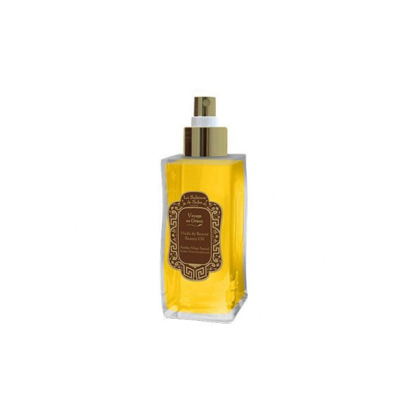 La Sultane de Saba Voyage en Orient Beauty Oil (dzintara, muskusa, sandalkoka) skaistumkopšanas eļļa, 100 ml