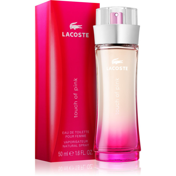 Lacoste Touch Of Pink EDT tualetes ūdens sievietēm, 50 ml