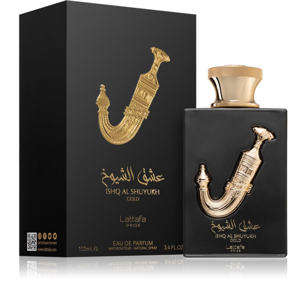 Lattafa Ishq Al Shuyukh Gold EDP parfimērijas ūdens unisex, 100 ml