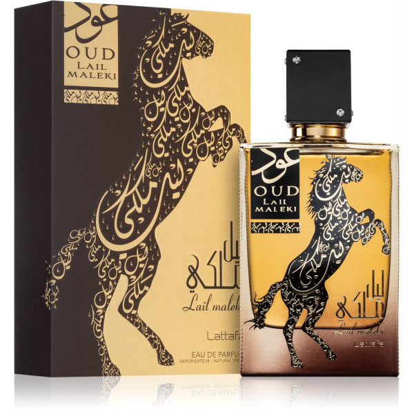 Lattafa Oud Lail Maleki EDP parfimērijas ūdens unisex, 100 ml