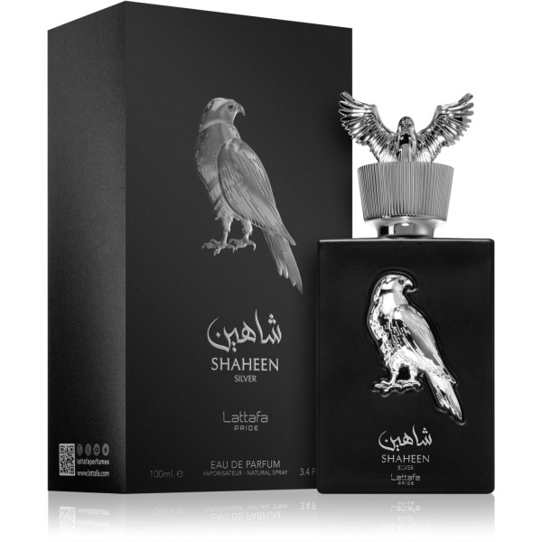 Lattafa Pride Shaheen Silver EDP parfimērijas ūdens unisex, 100 ml