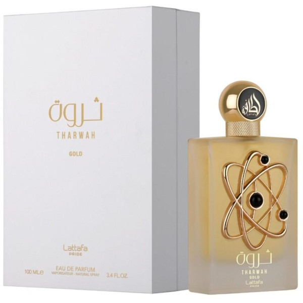 Lattafa Pride Tharwah Gold EDP parfimērijas ūdens unisex, 100 ml