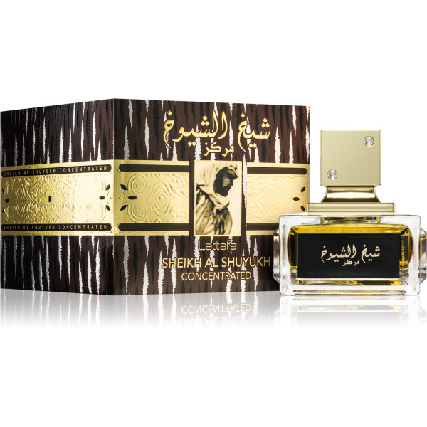 Lattafa Sheikh Al Shuyukh Concentrated EDP parfimērijas ūdens vīriešiem, 100 ml