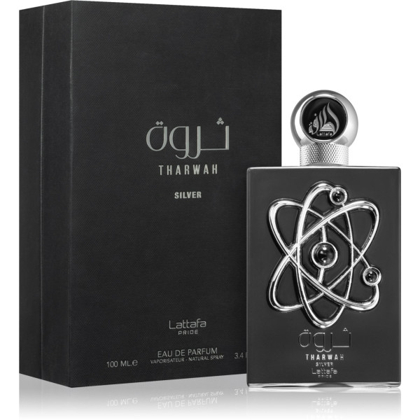 Lattafa Tharwah Silver EDP parfimērijas ūdens vīriešiem, 100 ml