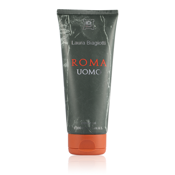 Laura Biagiotti Roma Uomo Shower Gel dušas želeja vīriešiem, 200 ml